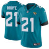 Nike Jacksonville Jaguars #21 A.J. Bouye Teal Green Team Color Men’s Stitched NFL Vapor Untouchable Limited Jersey