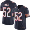 Nike Chicago Bears #52 Khalil Mack Navy Blue Team Color Men’s Stitched NFL Vapor Untouchable Limited Jersey