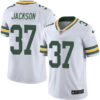 Nike Green Bay Packers #37 Josh Jackson White Men’s Stitched NFL Vapor Untouchable Limited Jersey