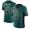 Nike Eagles #9 Nick Foles Midnight Green Team Color Men’s Stitched NFL Limited Rush Drift Fashion Jersey