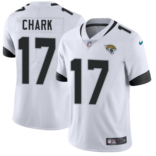Nike Jacksonville Jaguars #17 DJ Chark White Men’s Stitched NFL Vapor Untouchable Limited Jersey