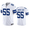 Men’s Dallas Cowboys #55 Leighton Vander Esch White 2023 F.U.S.E. Vapor Limited Stitched Football Jersey