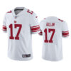 Men’s New York Giants #17 Jamie Gillan White Vapor Untouchable Limited Stitched Jersey