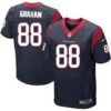 Men’s Houston Texans #88 Garrett Graham Navy Blue Team Color NFL Nike Elite Jersey