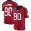 Texans #90 Jadeveon Clowney Red Alternate Men’s Stitched Football Vapor Untouchable Limited Jersey