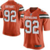 Men’s Cleveland Browns Brown #92 Desmond Bryant Orange Alternate 2015 NFL Nike Elite Jersey