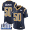 #50 Limited Samson Ebukam Navy Blue Nike NFL Home Men’s Jersey Los Angeles Rams Vapor Untouchable Super Bowl LIII Bound