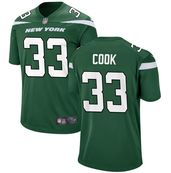 Men’s New York Jets #33 Dalvin Cook Green Stitched Vapor Untouchable Limited Jersey