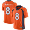Nike Denver Broncos #8 Brandon McManus Orange Team Color Men’s Stitched NFL Vapor Untouchable Limited Jersey