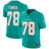 Nike Dolphins #78 Laremy Tunsil Aqua Green Team Color Men’s Stitched NFL Vapor Untouchable Limited Jersey