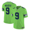 Men’s Seattle Seahawks #9 Kenneth Walker III 2023 F.U.S.E. Green Limited Football Stitched Jersey