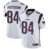 Men’s Nike New England Patriots #84 Cordarrelle Patterson White Road Vapor Untouchable Limited Jersey