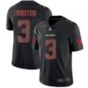 Nike Buccaneers #3 Jameis Winston Black Men’s Stitched NFL Limited Rush Impact Jersey