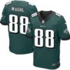 Philadelphia Eagles #88 Jeff Maehl Midnight Green Team Color NFL Nike Elite Jersey