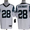 Nike Carolina Panthers #28 Jonathan Stewart White Elite Jersey
