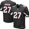 Men’s Arizona Cardinals #27 Chris Johnson Black Alternate NFL Nike Elite Jersey