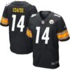 Men’s Pittsburgh Steelers #14 Sammie Coates Black Team Color NFL Nike Elite Jersey