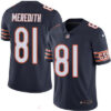 Men’s Chicago Bears #81 Cameron Meredith Navy Blue 2016 Color Rush Stitched NFL Nike Limited Jersey