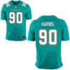 Men’s 2017 NFL Draft Miami Dolphins #90 Charles Harris Green Team Color Stitched NFL Nike Elite Jersey