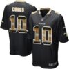 Nike Saints #10 Brandin Cooks Black Team Color Men’s Stitched NFL Limited Strobe Jersey