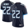 Nike Tennessee Titans #22 Derrick Henry Navy Blue Alternate Men’s Stitched NFL Vapor Untouchable Limited Jersey