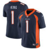 Nike Denver Broncos #1 Marquette King Navy Blue Alternate Men’s Stitched NFL Vapor Untouchable Limited Jersey