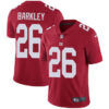 Nike New York Giants #26 Saquon Barkley Red Alternate Men’s Stitched NFL Vapor Untouchable Limited Jersey