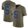 Nike Dallas Cowboys #5 Dan Bailey Olive Men’s Stitched NFL Limited 2017 Salute To Service Jersey