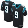 Men’s Carolina Panthers #9 Graham Gano Black Team Color NFL Nike Elite Jersey