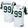 Men’s New York Jets #99 Mark Gastineau White Road NFL Nike Elite Jersey