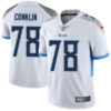 Nike Tennessee Titans #78 Jack Conklin White Men’s Stitched NFL Vapor Untouchable Limited Jersey