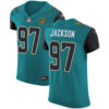 Men’s Nike Jacksonville Jaguars #97 Malik Jackson Teal Green Team Color Stitched NFL Vapor Untouchable Elite Jersey
