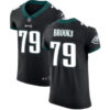 Nike Eagles #79 Brandon Brooks Black Alternate Men’s Stitched NFL Vapor Untouchable Elite Jersey