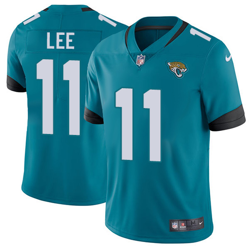 Nike Jacksonville Jaguars #11 Marqise Lee Teal Green Team Color Men’s Stitched NFL Vapor Untouchable Limited Jersey