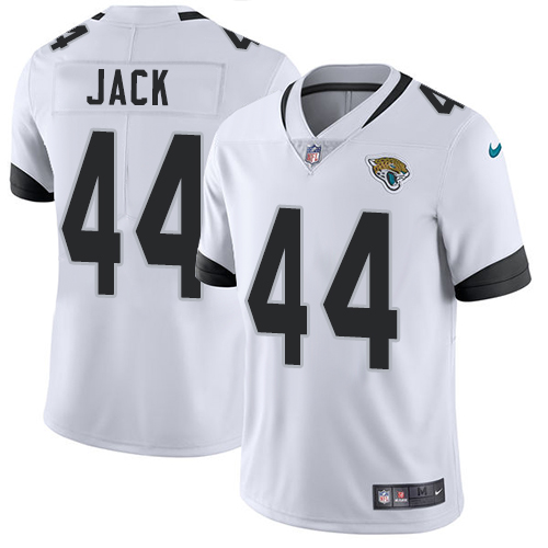 Nike Jacksonville Jaguars #44 Myles Jack White Men’s Stitched NFL Vapor Untouchable Limited Jersey