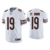 Men’s Chicago Bears #19 Equanimeous St. Brown White Vapor untouchable Limited Stitched Jersey