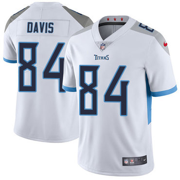 Nike Tennessee Titans #84 Corey Davis White Men’s Stitched NFL Vapor Untouchable Limited Jersey
