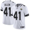 Jaguars #41 Josh Allen White Men’s Stitched Football Vapor Untouchable Limited Jersey
