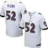 Nike Baltimore Ravens #52 Ray Lewis 2013 White Elite Jersey