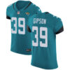 Nike Jacksonville Jaguars #39 Tashaun Gipson Teal Green Team Color Men’s Stitched NFL Vapor Untouchable Elite Jersey