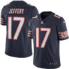 Men’s Chicago Bears #17 Alshon Jeffery Nike Navy Color Rush Limited Jersey