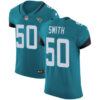 Nike Jacksonville Jaguars #50 Telvin Smith Teal Green Team Color Men’s Stitched NFL Vapor Untouchable Elite Jersey