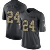 Nike Falcons #24 Devonta Freeman Black Men’s Stitched NFL Limited 2016 Salute To Service Jersey