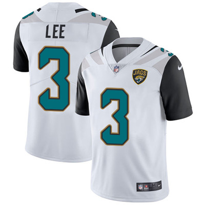 Nike Jacksonville Jaguars #3 Tanner Lee White Men’s Stitched NFL Vapor Untouchable Limited Jersey