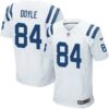Men’s Indianapolis Colts #84 Jack Doyle White Road NFL Nike Elite Jersey