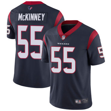 Texans #55 Benardrick McKinney Navy Blue Team Color Men’s Stitched Football Vapor Untouchable Limited Jersey