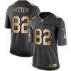 Nike Cowboys #82 Jason Witten Black Men’s Stitched NFL Limited Gold Salute To Service Jersey