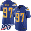Chargers #97 Joey Bosa Electric Blue Men’s Stitched Football Limited Rush 100th Season Jersey