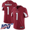 Cardinals #1 Kyler Murray Red Team Color Men’s Stitched Football 100th Season Vapor Limited Jersey
