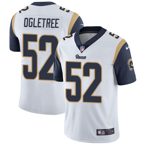 Nike Los Angeles Rams #52 Alec Ogletree White Men’s Stitched NFL Vapor Untouchable Limited Jersey